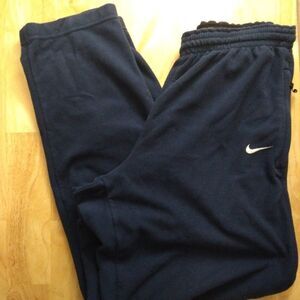 Vintage Nike Small Swoosh Fleece Sweatpants Joggers Trainers